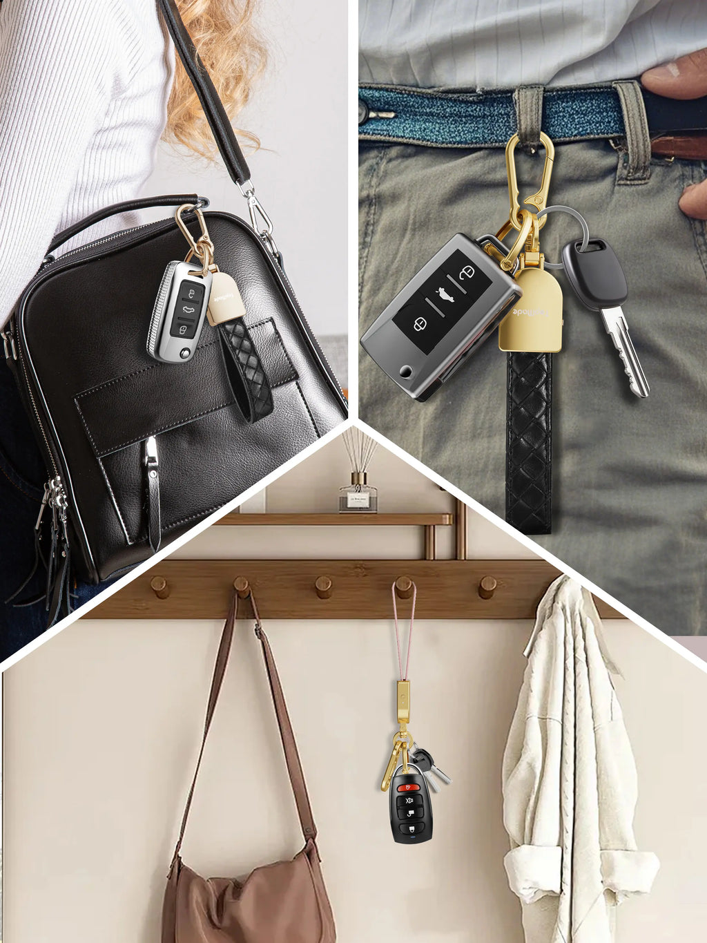Aegis Leather Key Tracker (Apple Find My / Bluetooth)